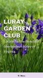 Mobile Screenshot of luraygardenclub.org